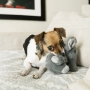 Comfort Kiddos Elephant Іграшка для собак, М'яке Слоненя з пискавкою, фото 4
