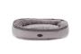 Donut Soft Touch Gray Овальний лежак для собак