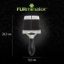 Slicker Brush Щітка-пуходерка для котів і собак, м'яка, фото 5