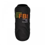Борцівка «FBI» для собак, чорна