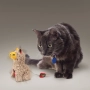Softies Buzzy Llama Іграшка для котів, механічна із дзижчінням, фото 4