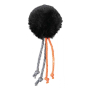 Ball with rattle and ropes Іграшка з пером для котів