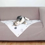 Mimi Плюшевий килимок з мордочками для котів, сірий, фото 2