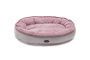 Donut Soft Touch Pink Овальний лежак для собак