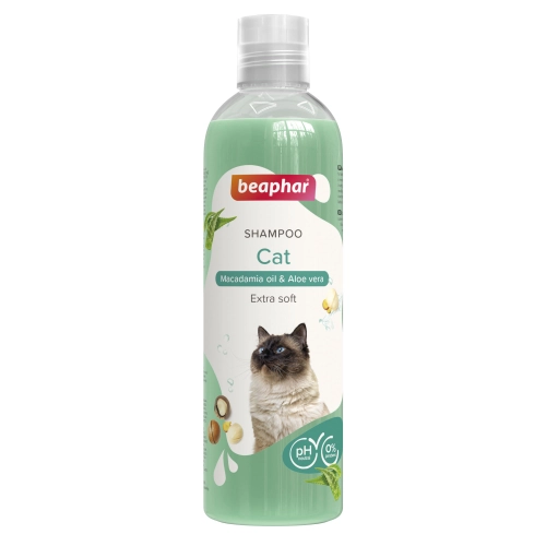 Shampoo Macadamia oil & Aloe vera for Cats  – М'який шампунь для котів з Макадамією і Алое вера