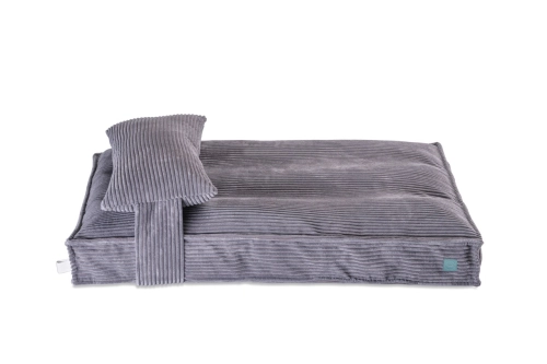 Memory Foam Gray Лежак для собак