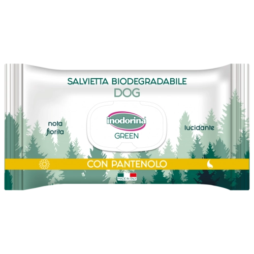 Green Lucidante Біорозкладні серветки для собак з пантенолом