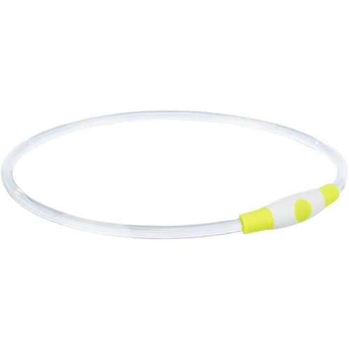 Flash Light Ring USB Нашийник для собак миготливий, зелений