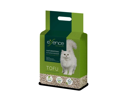 Tofu Наповнювач гігієнічний для котячого туалету з ароматом зеленого чаю