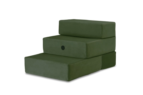 Tetris Green Velur double Сходинки для собак