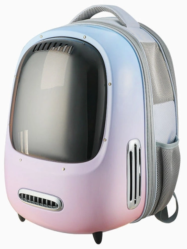 Breezy 2 Cat Carrier Pink Рюкзак-переноска для котів і собак вагою до 8 кг
