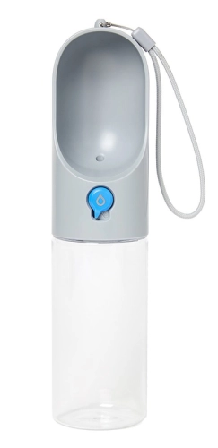 EVERSWEET Travel S (Grey) Переносна поїлка для собак, сіра