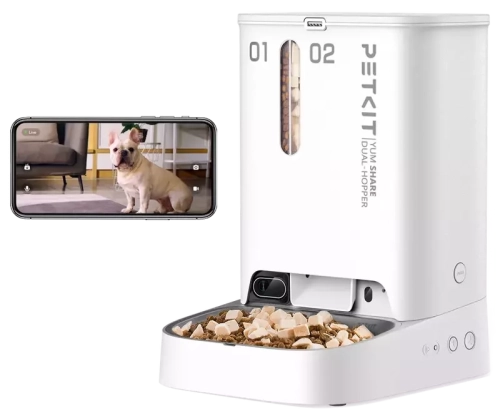 YUMSHARE DUAL-HOPPER with Cam Смарт годівниця