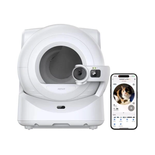 PUROBOT ULTRA with cam self-clean Смарт лоток