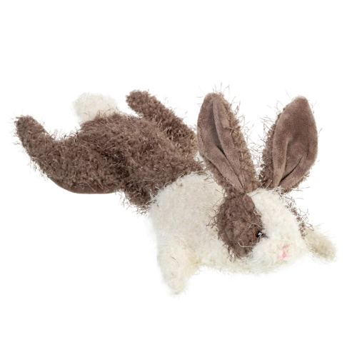 Plush Іграшка для собак Заєць, шкурка з пищалкою