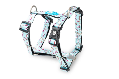 H-Harness Unicorn Шлея для собак блакитного кольору