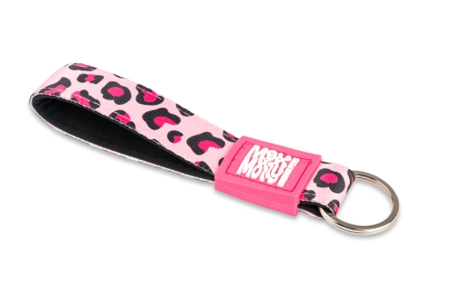 Key Ring Leopard Pink Брелок