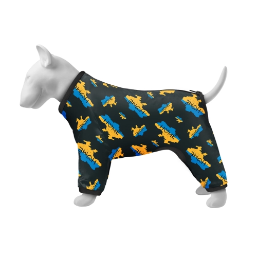 Waudog Clothes Дощовик "Дім" для собак