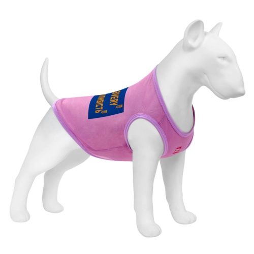 WAUDOG Clothes Майка "Сміливість" для собак, рожева