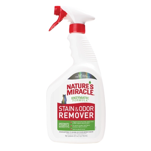 Nature's Miracle Stain & Odor Remover Спрей - знищувач плям та запахів котів