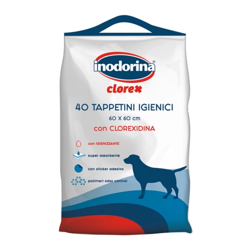 Clorex Пелюшки з хлоргексидином 60х60 см