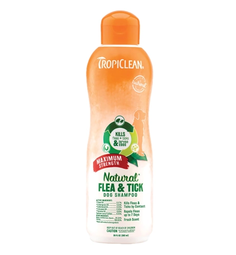Flea & Tick Шампунь "Максимальна сила" від бліх і кліщів, для собак