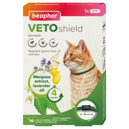 Bio Band for Cat Біо нашийник від бліх, кліщів та комарів для котів і кошенят