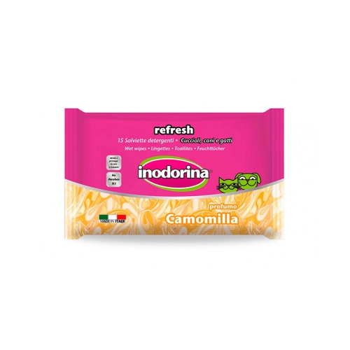 Refresh Camomilla Серветки для догляду за вухами та очима з ароматом ромашки