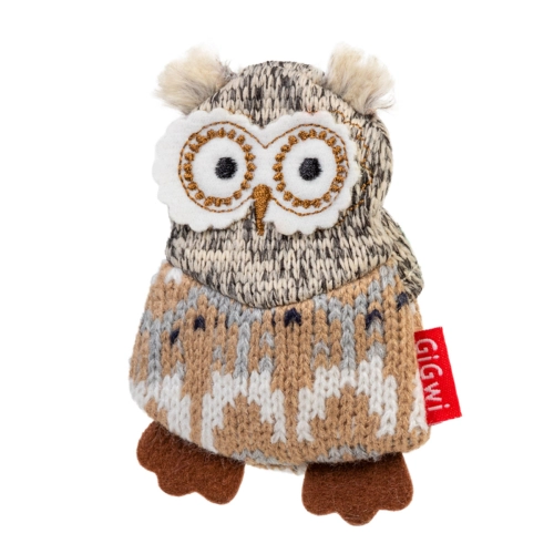 Plush Іграшка для собак, Сова з пищалкою