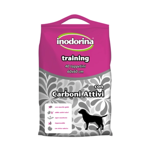 Training Carboni Пелюшки гігієнічні для собак з активованим вугіллям, 60х60 см