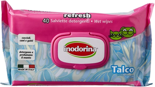 Refresh Talco Вологі серветки з тальком