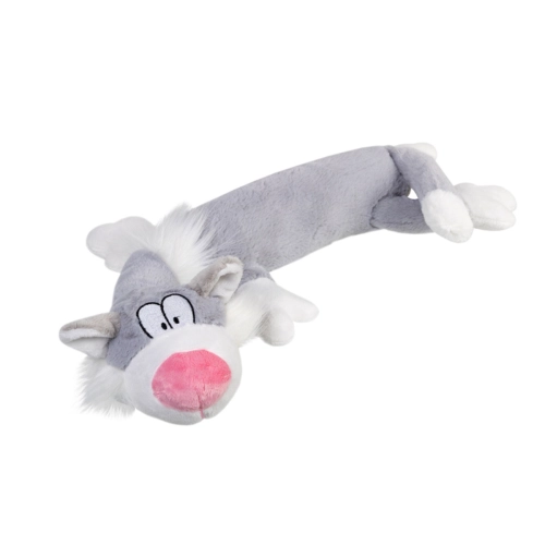 Plush Іграшка для собак, Кіт з пищалкою
