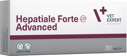 Hepatiale Forte Advanced Нутрицевтична добавка для підтримання та захисту функцій печінки у котів і собак