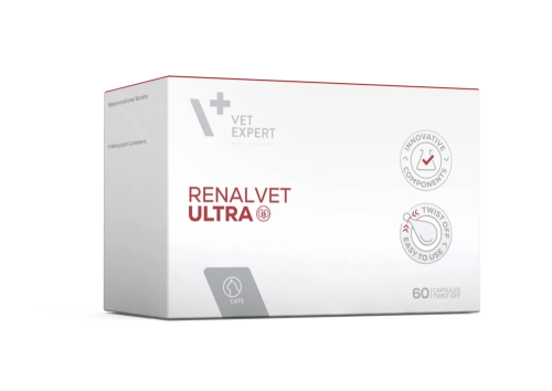 RenalVet Ultra Нутрицевтична добавка для підтримання функції нирок у дорослих котів