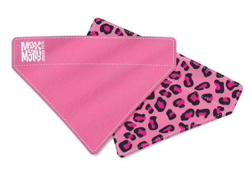 Bandana Leopard Pink Бандана для собак на нашийник