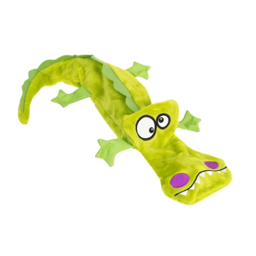Plush Іграшка для собак, Крокодил з 4-ма пищалками
