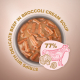 Консервированный корм - Selection вологий корм для дорослих котів - смужки з яловичиною в крем супі з брокколі