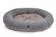 Каталог - Bagel Fur Gray Овальний лежак для собак і котів