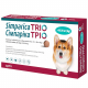 Засоби від паразитів - TRIO - жувальні таблетки від глистів, бліх і кліщів для собак вагою 10 кг - 20 кг
