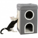 Когтеточки - Saul Царапка Башня для кошек, серый/белый