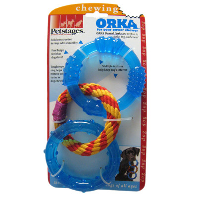 Игрушки - Orka Dental Links Кольца для зубов, Игрушка для собак
