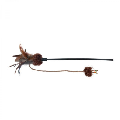 Игрушки - Fishing rod with a ball Игрушка для кошек