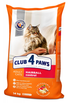 Сухий корм - Adult Cats Hairball Control - сухий корм з ефектом виведення шерсті з травного тракту у котів
