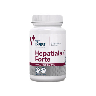 Вітаміни - Hepatiale Forte Small Breed&cats Харчова добавка для підтримання та захисту функцій печінки у котів і собак малих порід