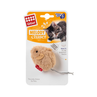 Іграшки - Melody Сhaser Мишка із звуковим чіпом, іграшка для котів