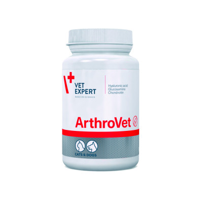 Вітаміни - ArthroVet Харчова добавка для підтримання здоров’я функції хрящів і суглобів у котів і собак