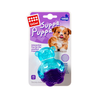 Іграшки - Suppa Puppa "Ведмедик" Іграшка з пищалкою для собак