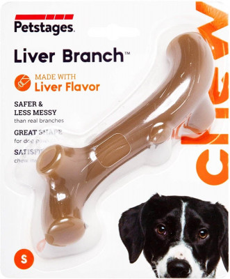 Іграшки - Liver Branch "Гілка" Іграшка з ароматом печінки для собак